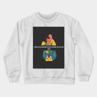 Anti-Hero Crewneck Sweatshirt